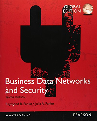 Business Data Networks and Security, Global Edition von Pearson